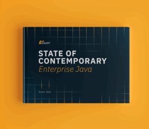 State of Contemporary Enterprise Java Report Front Cover